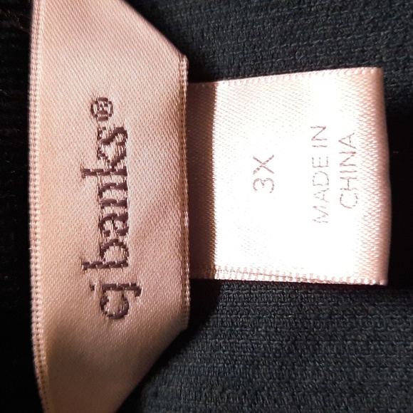 CJ Banks Dark Green Corduroy Snap Closure Blazer Size 3X - Picture 4 of 8